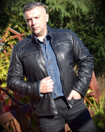 Mens Leather jacket - Grange