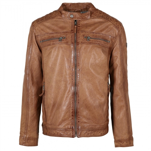 Leather jacket -  Gilian Cognac